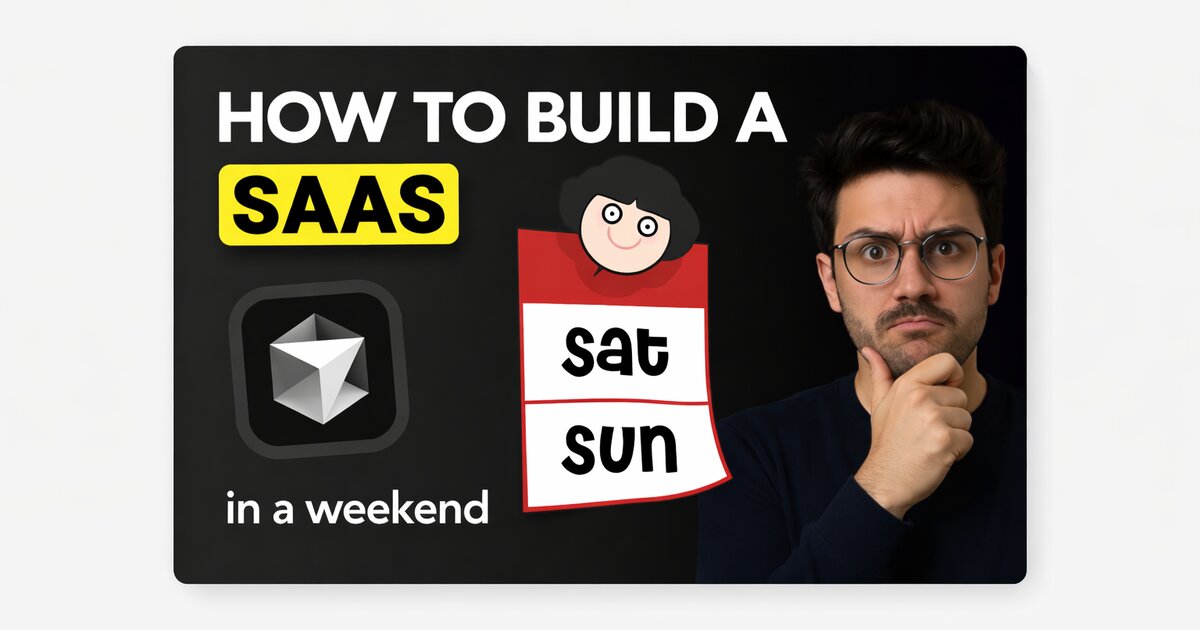Building a SaaS in a Weekend with AI Coding Tools